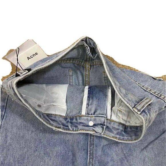 High Waist Blue Jeans Size 28 Women - Picture 4 of 7